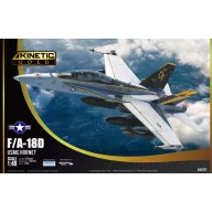 Kinetic F/A-18D USMC VFMA-225 w/MF 1:48 (K48121)