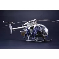   Kitty Hawk AH-6J/MH-6J Little Bird (with figures) 1:35 (KH50004)