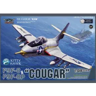 Kitty Hawk F9F-8/F9F-8P Cougar (2 in 1) 1:48 (KH80127)