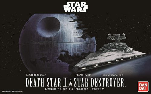 Bandai Star Wars Death Star II + Imperial Star Destroyer (1:2700000 + 1:14500) (01207)