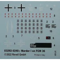   Revell Marder I 7,5cm Pa.K. 40 (Sf.) auf FCM 36(f) 1:35 (03292)