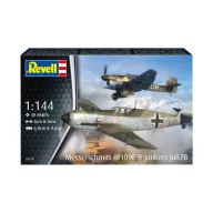   Revell Messerschmitt Bf109E & Junkers Ju87B Stuka 1:144 (03770)