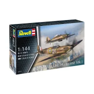   Revell Supermarine Spitfire Mk.Ia & Hawker Hurricane Mk.I 1:144 (03771)