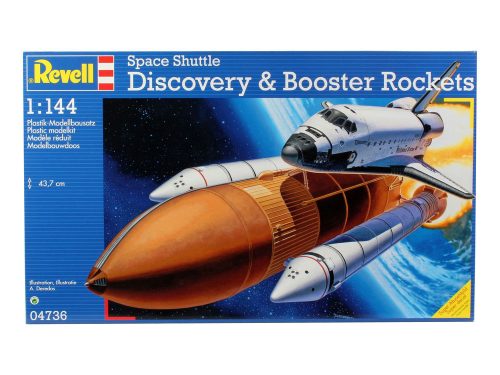 Revell Space Shuttle Discovery &Booster 1:144 (04736)