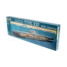 Revell U-Boot Typ XXI U 2540 &Interieur 1:144 (05078)