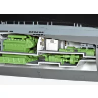 Revell U-Boot Typ XXI U 2540 &Interieur 1:144 (05078)
