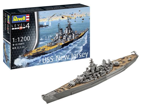 Revell USS New Jersey 1:1200 (05183)