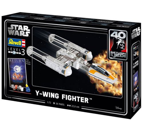 Revell Star Wars Anniversary Set Y-wing Fighter 1:72 (5658)
