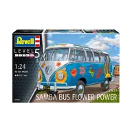 Revell VW T1 Samba Bus Flower Power 1:24 (07050)