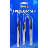 Revell Set Of 3 Tweezers (39063)
