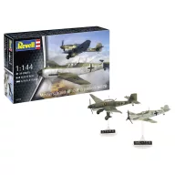   Revell Model Set Messerschmitt Bf109E & Ju87B Stuka 1:144 (63770)