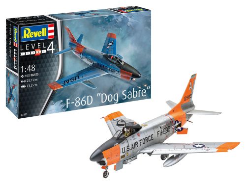 Revell Model Set F-86D Dog Sabre 1:48 (63832)