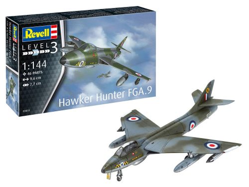 Revell Model Set Hawker Hunter FGA.9 1:72 (63833)