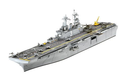 Revell Model Set Assault Carrier USS WASP CLASS 1:700 (65178)