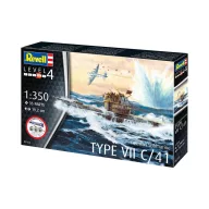   Revell Starter Kit German Submarine Type VII C/41 1:350 (75154)