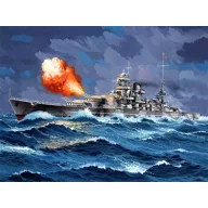 Revell Starter Kit Battleship Gneisenau 1:1200 (75181)