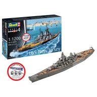 Revell Starter Kit Battleship USS New Jersey 1:1200 (75183)