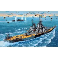 Revell Starter Kit Battleship USS New Jersey 1:1200 (75183)