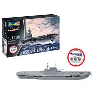 Revell Starter Kit USS Enterprise CV-6 1:1200 (75824)