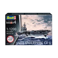 Revell Starter Kit USS Enterprise CV-6 1:1200 (75824)
