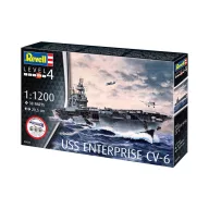 Revell Starter Kit USS Enterprise CV-6 1:1200 (75824)