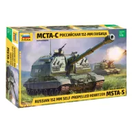 Zvezda MSTA-S Self Propelled Howitzer 1:35 (3630)