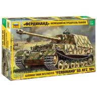 Zvezda Sd. Kfz. 184 Ferdinand Tiger makett 1:35 (3653)