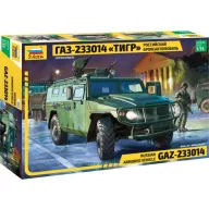 Zvezda Russian Armored Vehicle GAZ Tiger 1:35 (3668)