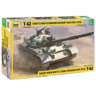 Zvezda T-62 Soviet Main Battle Tank (1974-1975) 1:35 (3673)