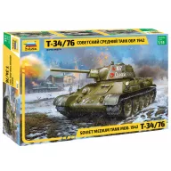 Zvezda T-34/76 Soviet Medium Tank mod.1942 1:35 (3686)