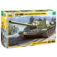Zvezda SU-100 Soviet Tank Destroyer 1:35 (3688)