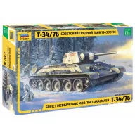 Zvezda T-34/76 mod.1943 Uralmash 1:35 (3689)