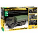 Zvezda Kamaz-5350 Truck 3-axle "Mustang" 1:35 (3697)