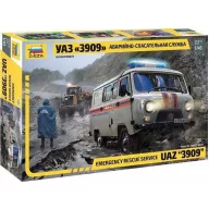 Zvezda UAZ 3909 Emergency 1:43