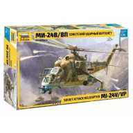 Zvezda MIL Mi-24 V/VP Attack Helicopter 1:48 (4823)
