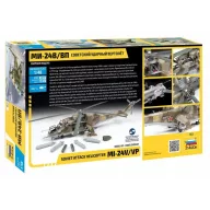 Zvezda MIL Mi-24 V/VP Attack Helicopter 1:48 (4823)