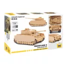 Zvezda Panzer IV Ausf.H German Medium Tank 1:72 (5017)