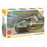   Zvezda King Tiger Ausf.B German Heavy Tank Henschel Turret 1:72 (5023)