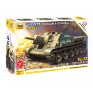 Zvezda SU-122 Soviet Self Propelled Gun 1:72 (5043)