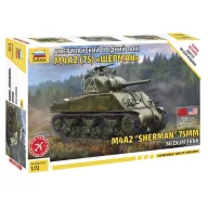 Zvezda M4 A2 (75mm) Sherman Medium Tank 1:72 (5063)