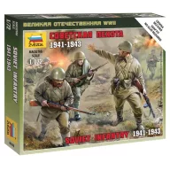 Zvezda Sovielt Infantry 1941. 1:72 (6103)