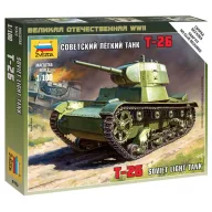 Zvezda Soviet tank T-26 1:100 (6113)