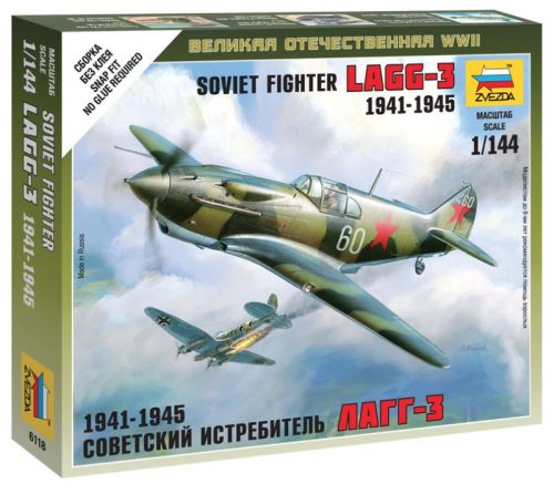 Zvezda Soviet Fighter LAGG-3 1941-1945 1:144 (6118)