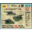 Zvezda German 105mm Howitzer LeFH with Crew 1:72 (6121)