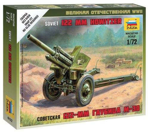 Zvezda Soviet M-30 Howitzer 1:72 (6122)