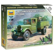 Zvezda Soviet Military 3 Ton Truck ZIS-5 1:100 (6124)