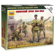 Zvezda Soviet HQ WWII Military small sets 1:72 ( 6132)