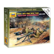 Zvezda Soviet Anti-Tank Rifle Team 1941-1943 1:72 (6135)