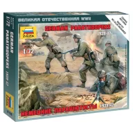 Zvezda German Paratroopers 1939-1942 1:72 (6136)