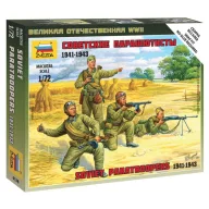 Zvezda Soviet Paratroops 1:72 (6138)